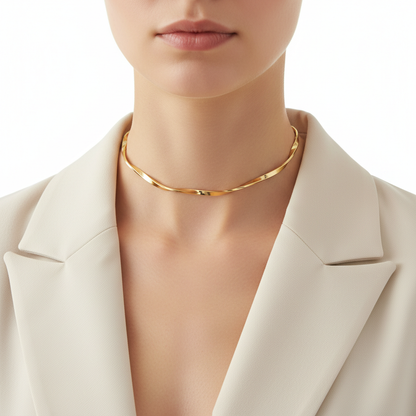 Gargantilha Ondulada Teste