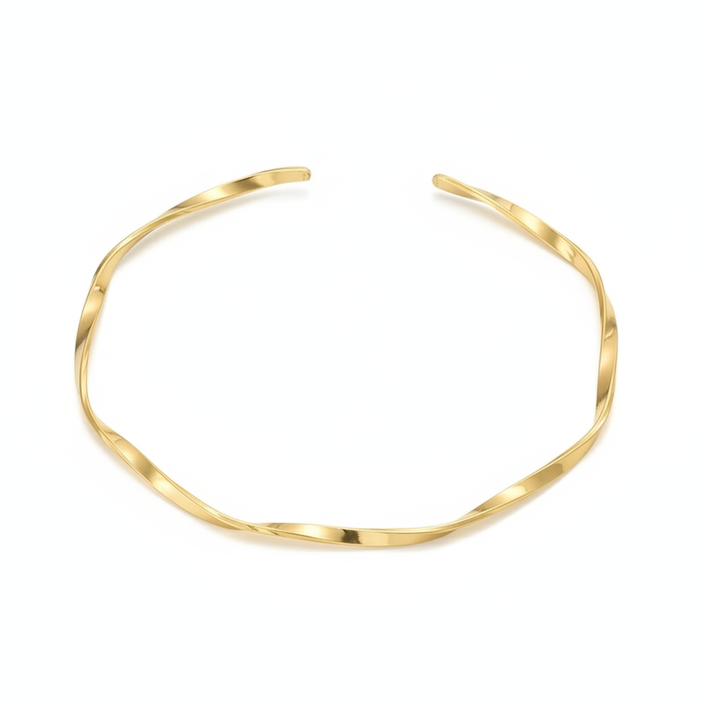 Gargantilha Ondulada Teste