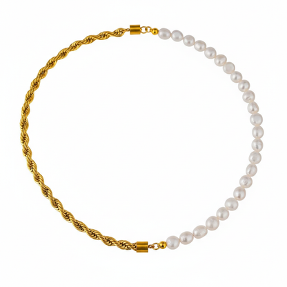 Colar Baiano com Pérola Teste